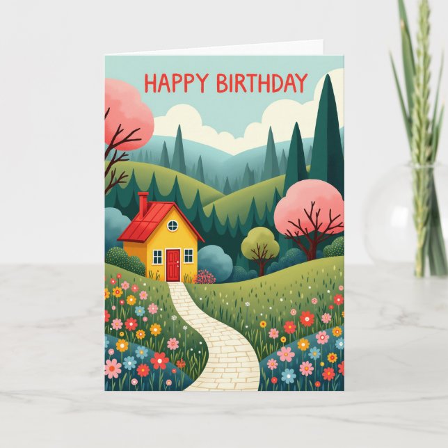 Tarjeta de la Casa Caprichosa Alegre (Anverso)