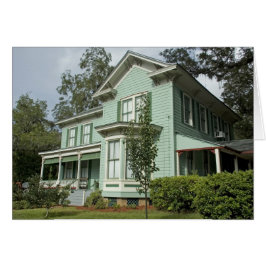 Tarjeta de la Casa Verde Victoriana