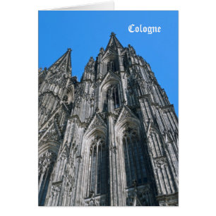 Tarjeta de la Catedral de Colonia