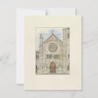 Tarjeta de la Catedral del Santo Nombre