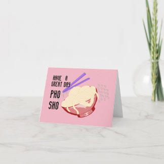 Tarjeta de la celebración de los Ramen