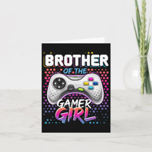 Tarjeta De La Chica Gamer Videojuego De Cumpleaños Gif