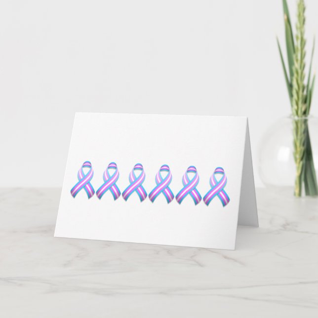 Tarjeta de la cinta de la conciencia del (Anverso)