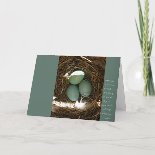 Tarjeta de la cita de Buda (Anverso)