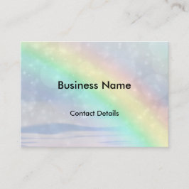 Tarjeta de la cita de la chispa del arco iris