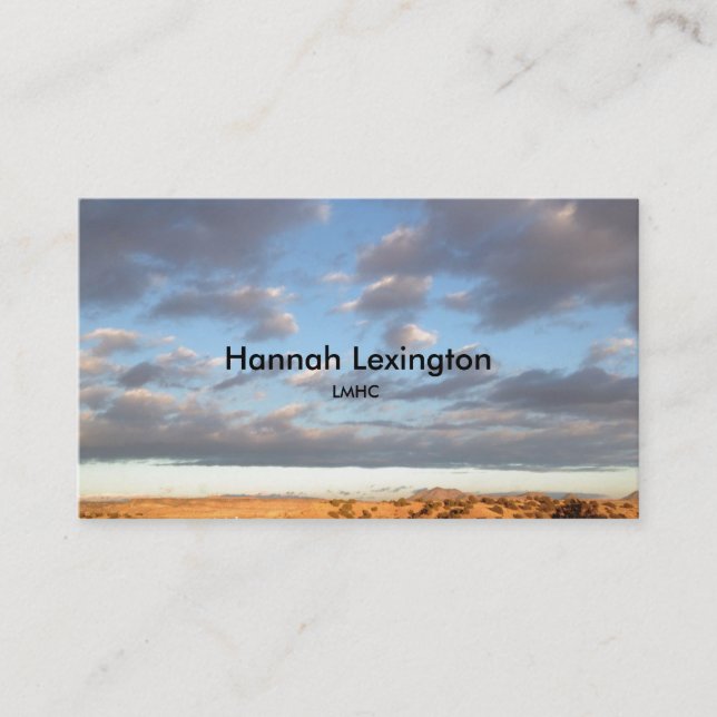 Tarjeta de la cita de negocio del consejero de (Anverso)