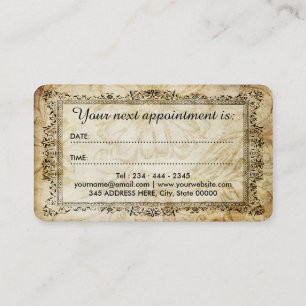 Tarjeta de la cita del Flourish del vintage del