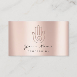 Tarjeta de la cita del logotipo del masaje de la