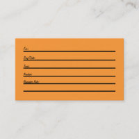 Tarjeta de la cita (nuevo y mejorado)
