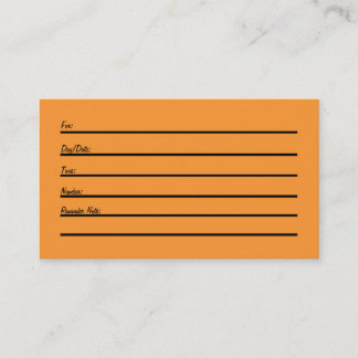 Tarjeta de la cita (nuevo y mejorado)