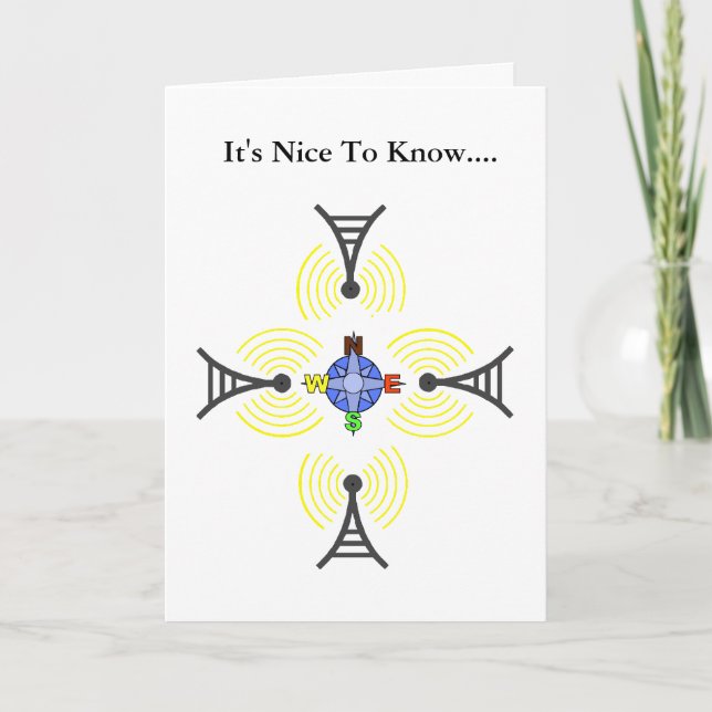 Tarjeta de la comunicación y de la amistad del (Anverso)