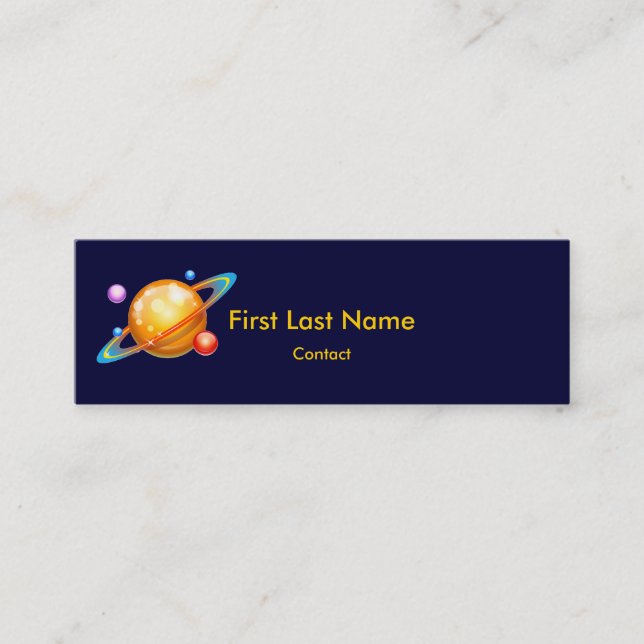 Tarjeta de la conexión de los planetas (Anverso)
