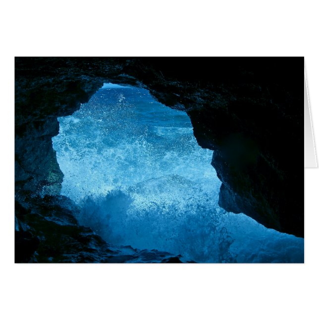 Tarjeta de la cueva del palo (Anverso (Horizontal))