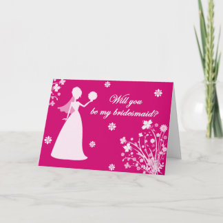 Tarjeta de la dama de honor