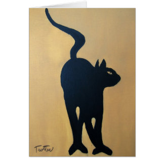 TARJETA DE LA DANZA DEL CAT