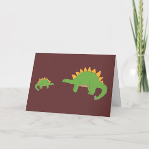 Tarjeta de la disculpa de Dino