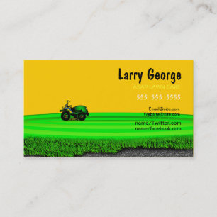 Tarjeta de la empresa de servicios del cuidado del