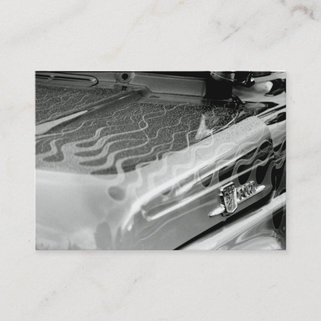 Tarjeta de la empresa de servicios del vehículo (Anverso)