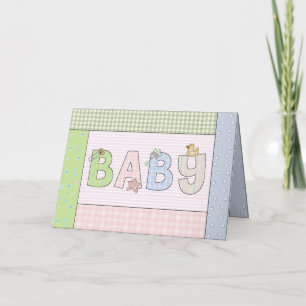 Tarjeta de la enhorabuena: Bebé