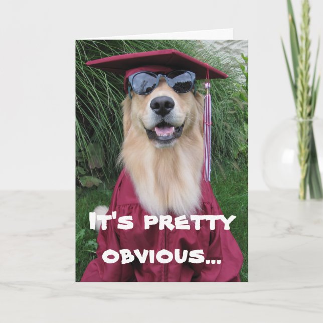 Tarjeta de la enhorabuena de la graduación (Anverso)