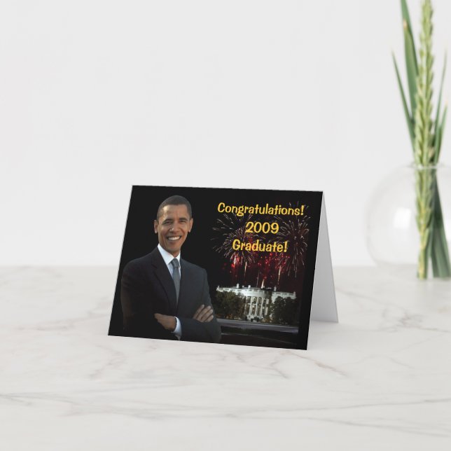 Tarjeta de la enhorabuena de la graduación de (Anverso)