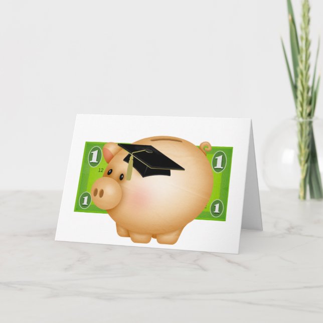 Tarjeta de la enhorabuena de la graduación - SRF (Anverso)