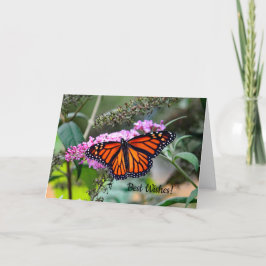 Tarjeta de la enhorabuena del monarca que se casa