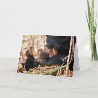 Tarjeta de la esperanza y de la fe