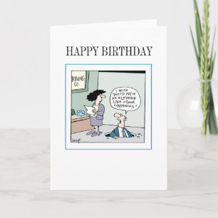 Tarjeta de la explotación minera del feliz