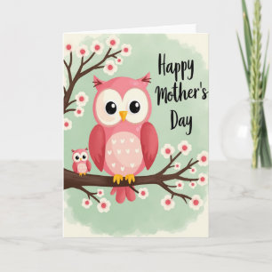 Tarjeta de la Familia de Aves de Lunares