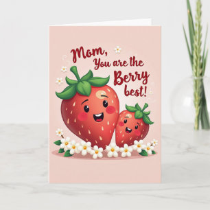 Tarjeta de la familia de frutas dulces
