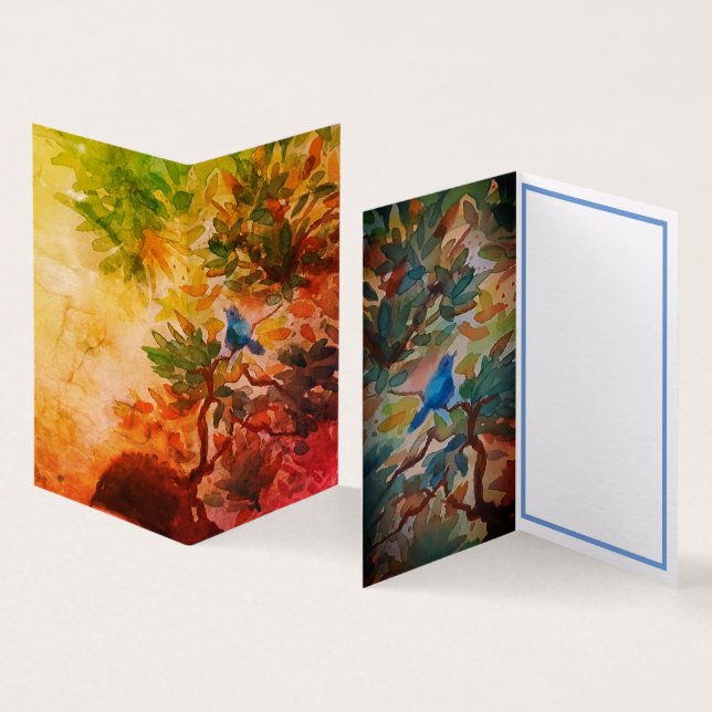 Tarjeta de la Felicidad (Interior y exterior)