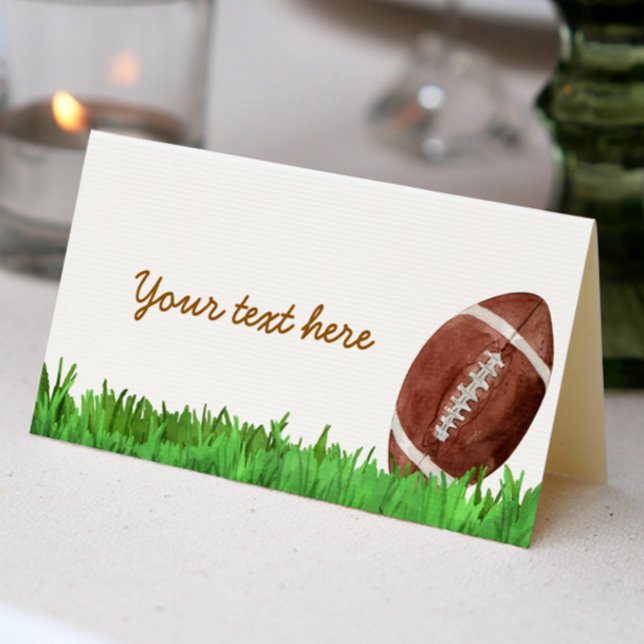Tarjeta de la fiesta de cumpleaños del fútbol (Subido por el creador)