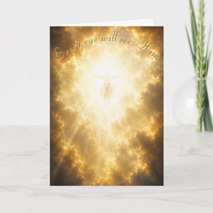 Tarjeta de la Fiesta de las Trompetas Cristiana