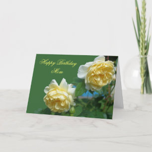 Tarjeta de la foto de la flor de los rosas