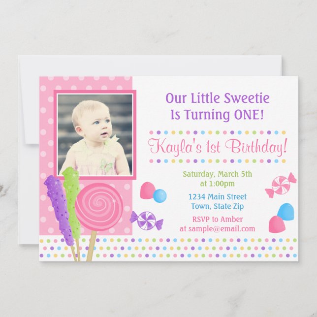 Tarjeta de la foto de la invitación 5x7 del (Anverso)