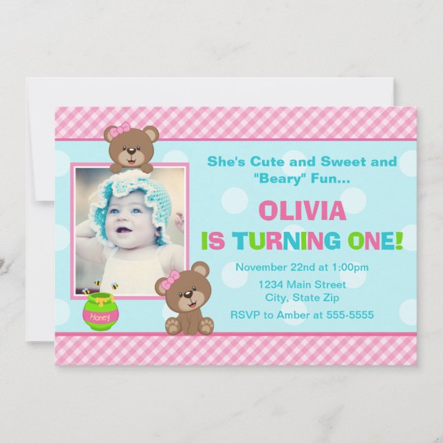 Tarjeta de la foto de la invitación 5x7 del (Anverso)