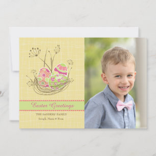 Tarjeta de la foto de la jerarquía de la