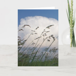 Tarjeta de la foto de "Rye y del cielo"