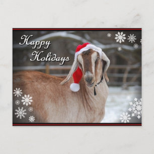 Tarjeta de la foto "de un día de fiesta de Goaty"