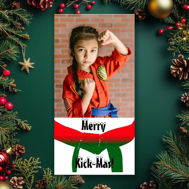 Tarjeta de la foto del navidad de los artes (Subido por el creador)