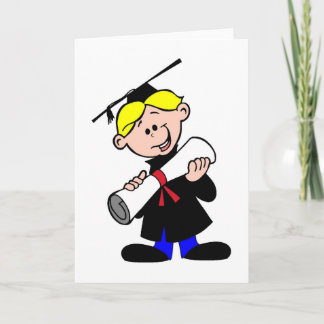 Tarjeta de la graduación