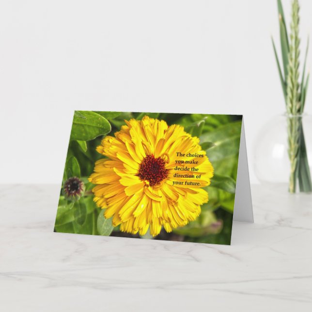 Tarjeta de la graduación (Anverso)