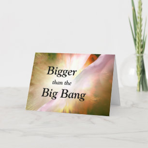 Tarjeta de la graduación de Big Bang