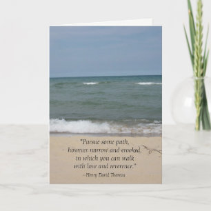 Tarjeta de la graduación de la playa de la cita de