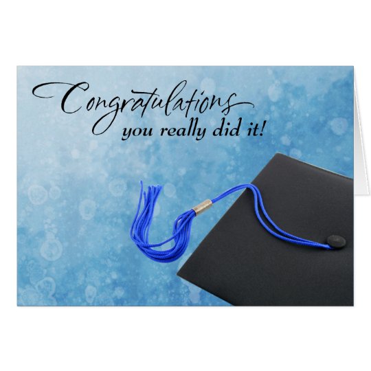 Tarjeta de la graduación de la psicología de la