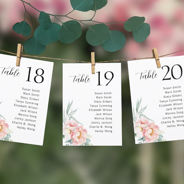 Tarjeta de la gráfica de asiento del Boda mínimo m (Subido por el creador)