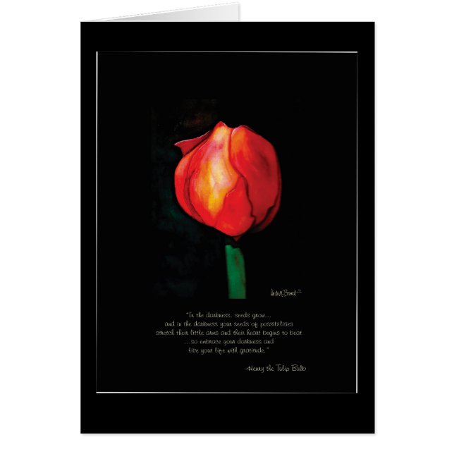 TARJETA DE LA GRATITUD DE HENRY DE LAS SEMILLAS (Frente)