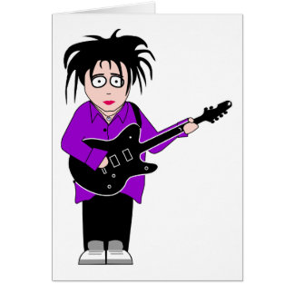 tarjeta de la guitarra