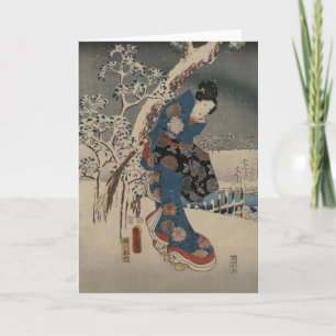 Tarjeta De la historia de Genji